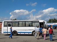 My bus to Tomsk